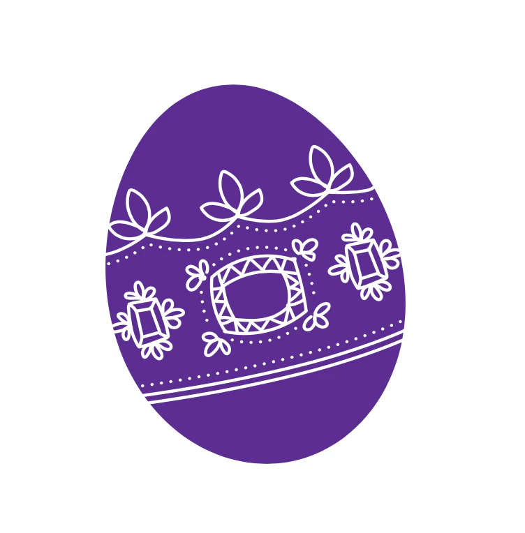 Easter Collection Pysanka Dye #09 Grown Purple