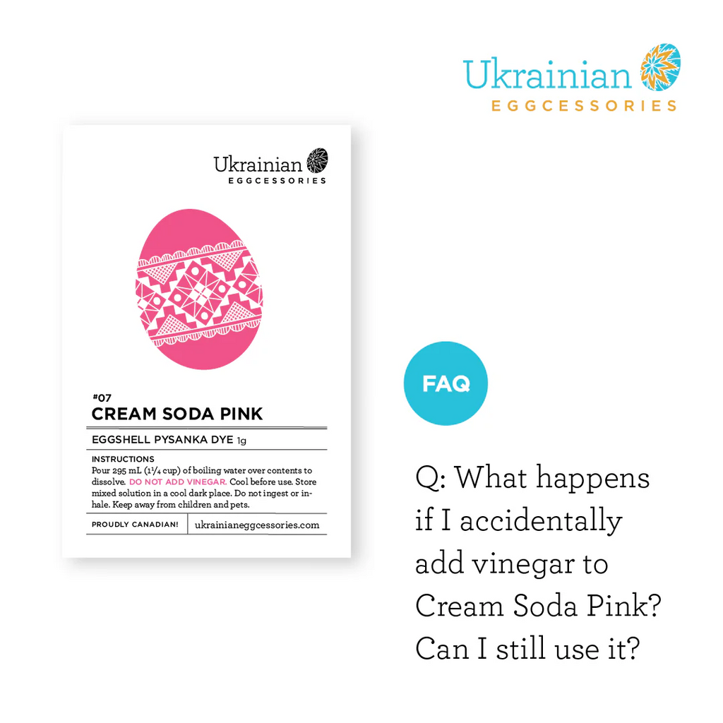 Easter Collection Pysanka Dye #07 Cream Soda Pink