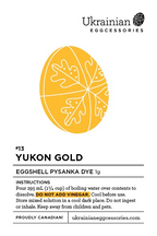 Easter Collection Pysanka Dye #13 Yukon Gold