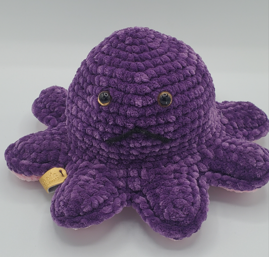 Knitted Toy Jellyfish (reversible) big