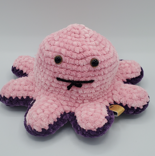 Knitted Toy Jellyfish (reversible) big