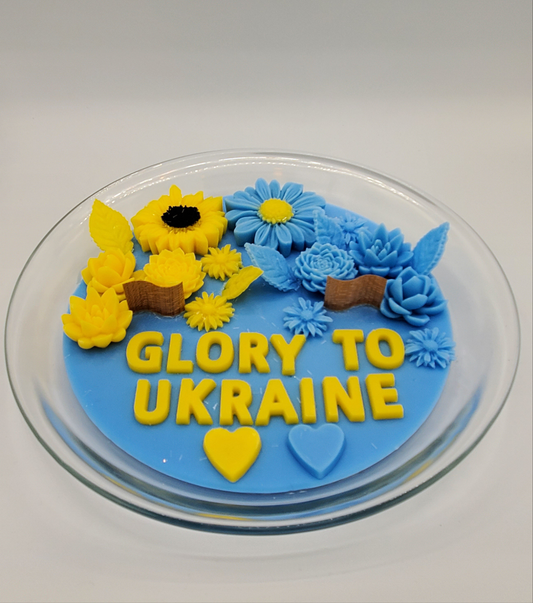 Candle Glory to Ukraine
