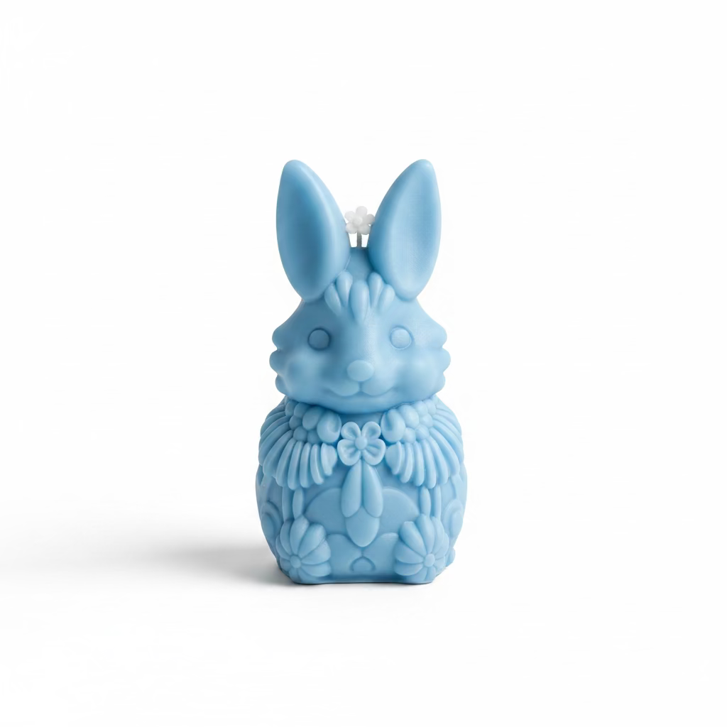 Easter Soy Candle Rabbit