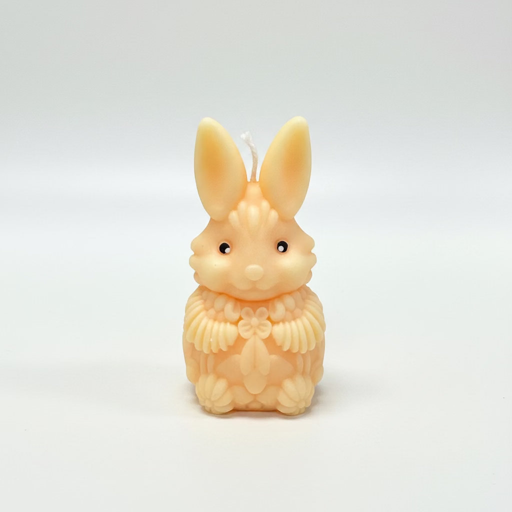 Easter Soy Candle Rabbit