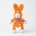 Knitted Rabbit/bow medium