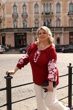 Embroidered blouse Kazka 3XL, 4XL