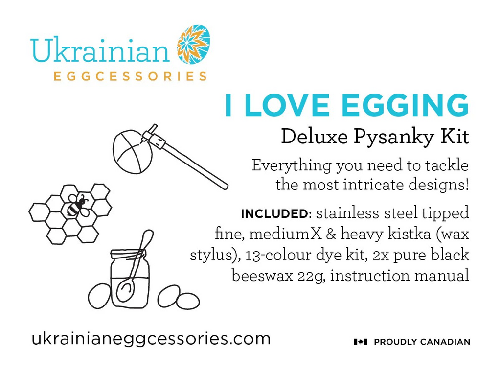Easter Collection Pysanky Kit #3 I love Egging