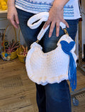 Knitted women bag "Varenyk" Medium