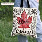Tote Bag Women's Maple Leaf 40x35cm (16*14in)