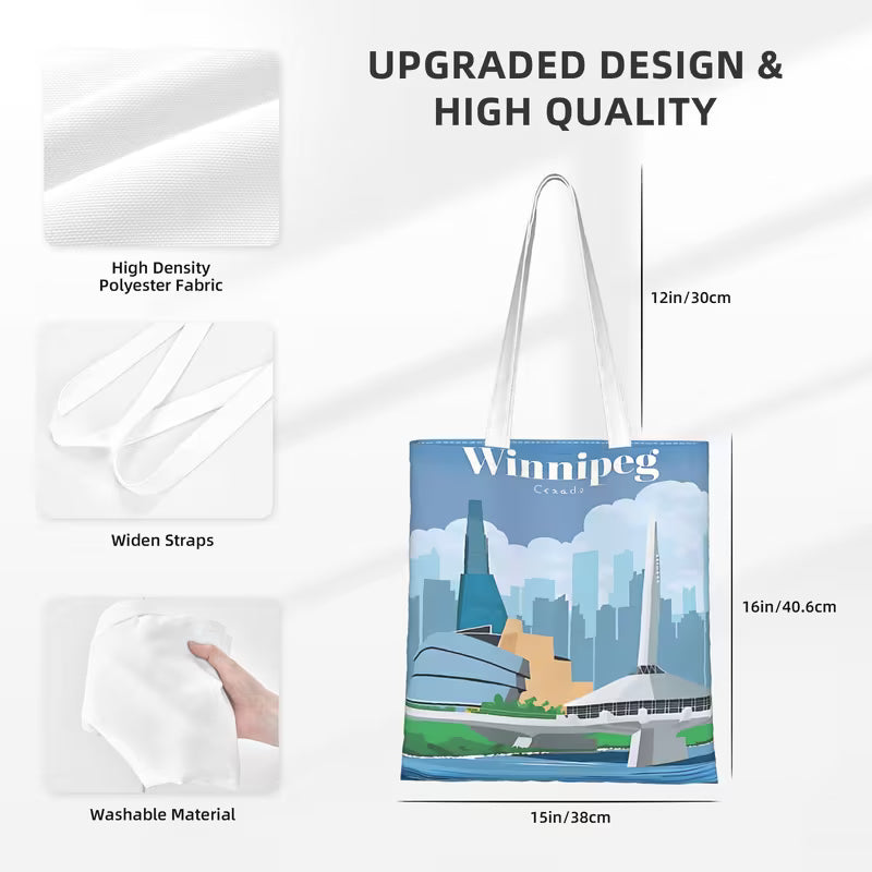 Tote Bag Winnipeg Skyline