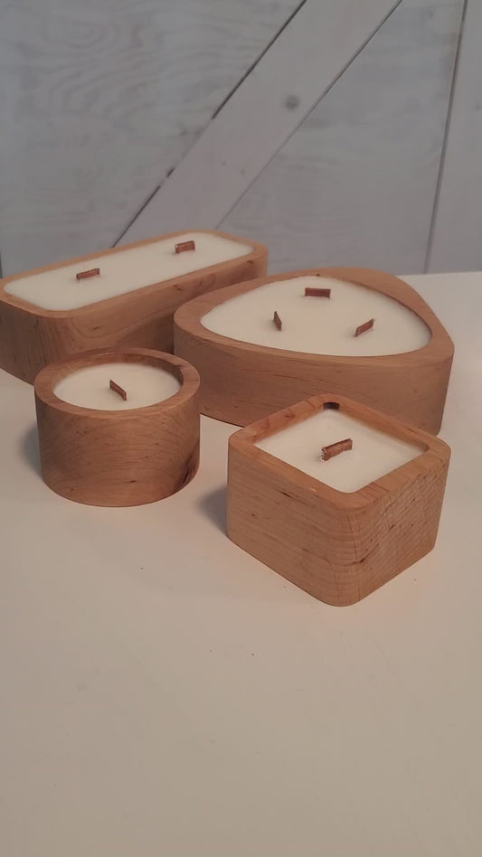 Candle Wood with soy wax Big