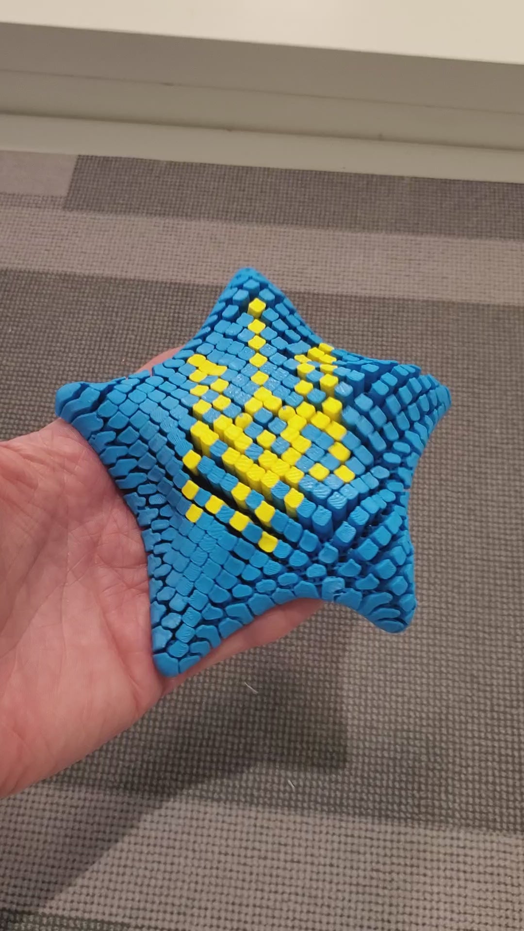 Starfish 3D print with Triden