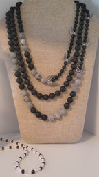 Three-strand necklace #10