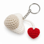 Knitted Keychain Spark/Cookie/Teabag