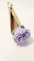 Knitted Rose/Tulip//lavender