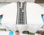 Handmade Embroidered Shirt T1 (Size 2XL-3XL)
