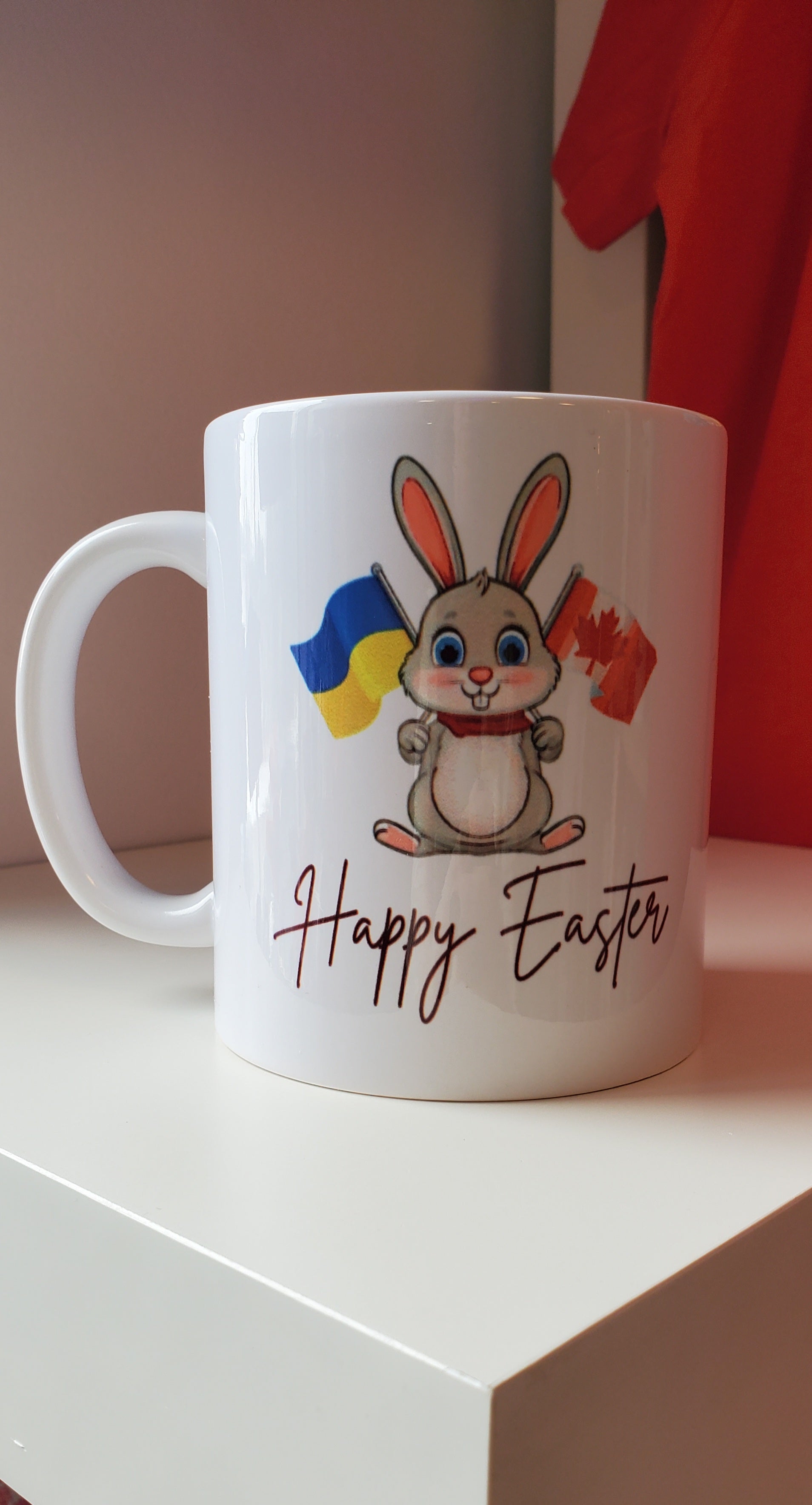 White ceramic mugs Mix UA