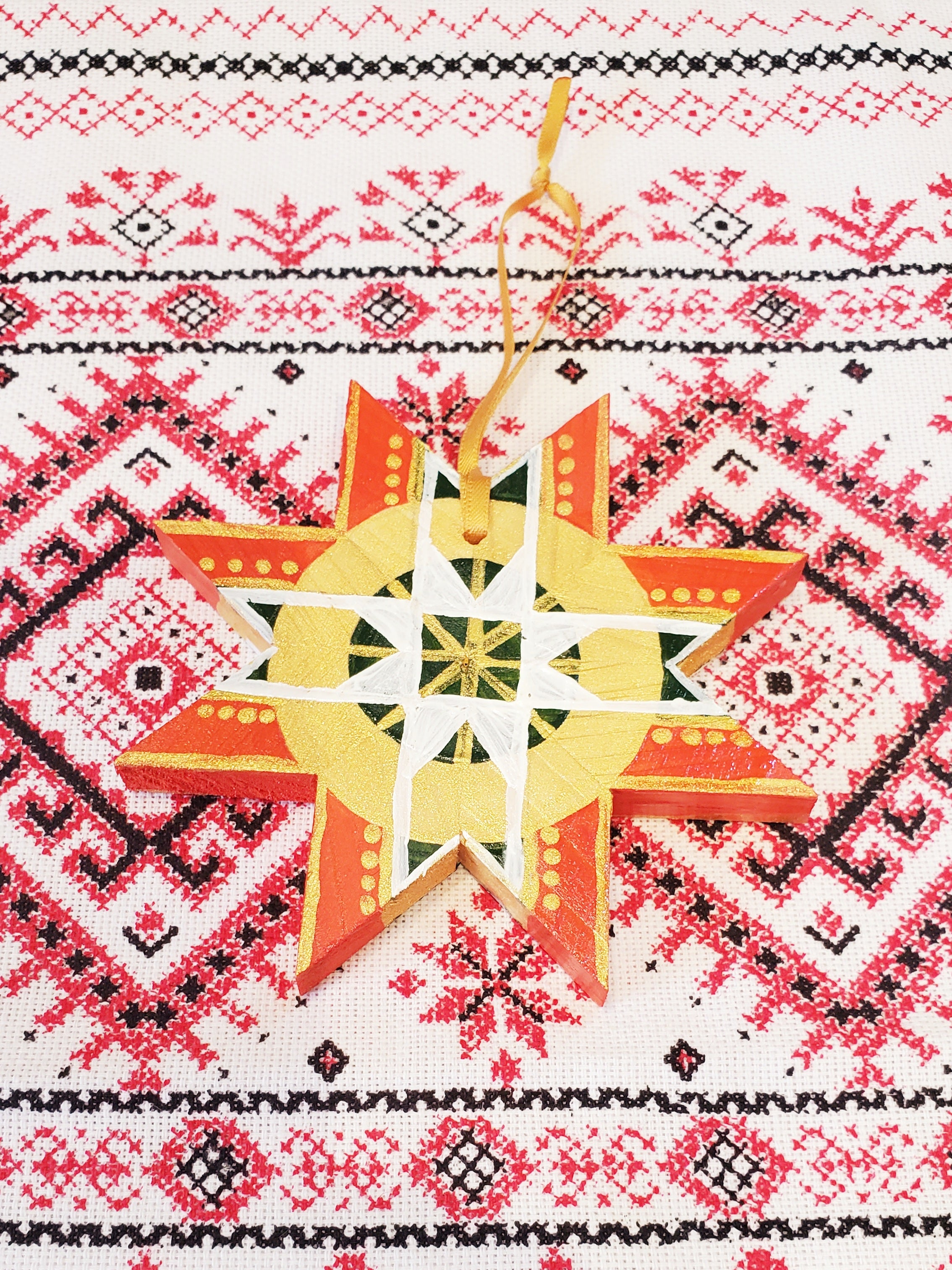 Christmas tree Star Mix (wood)