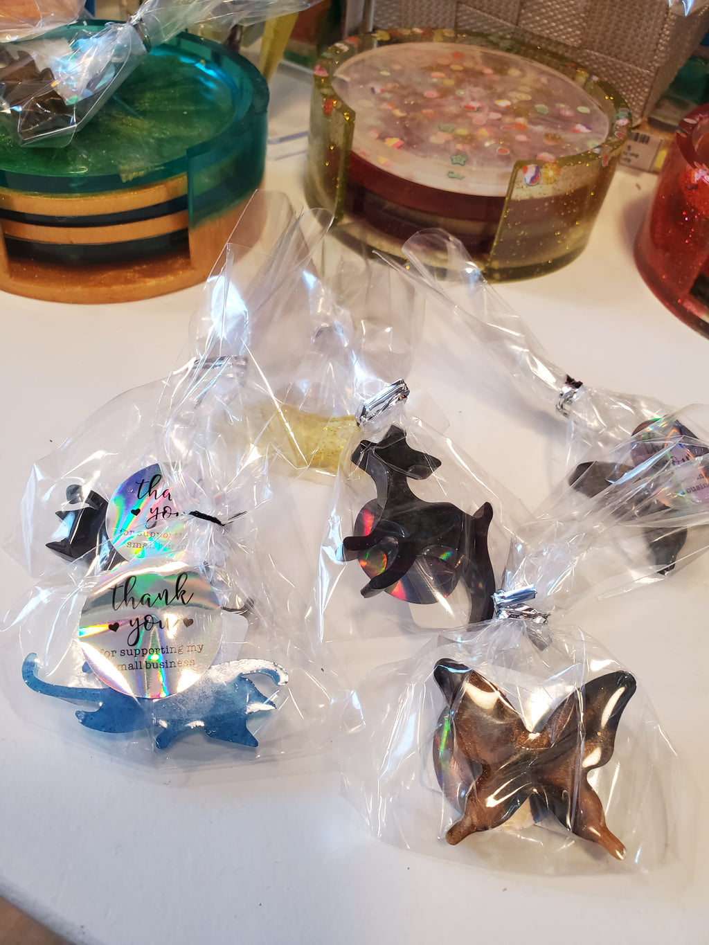 Epoxy resin toy mix