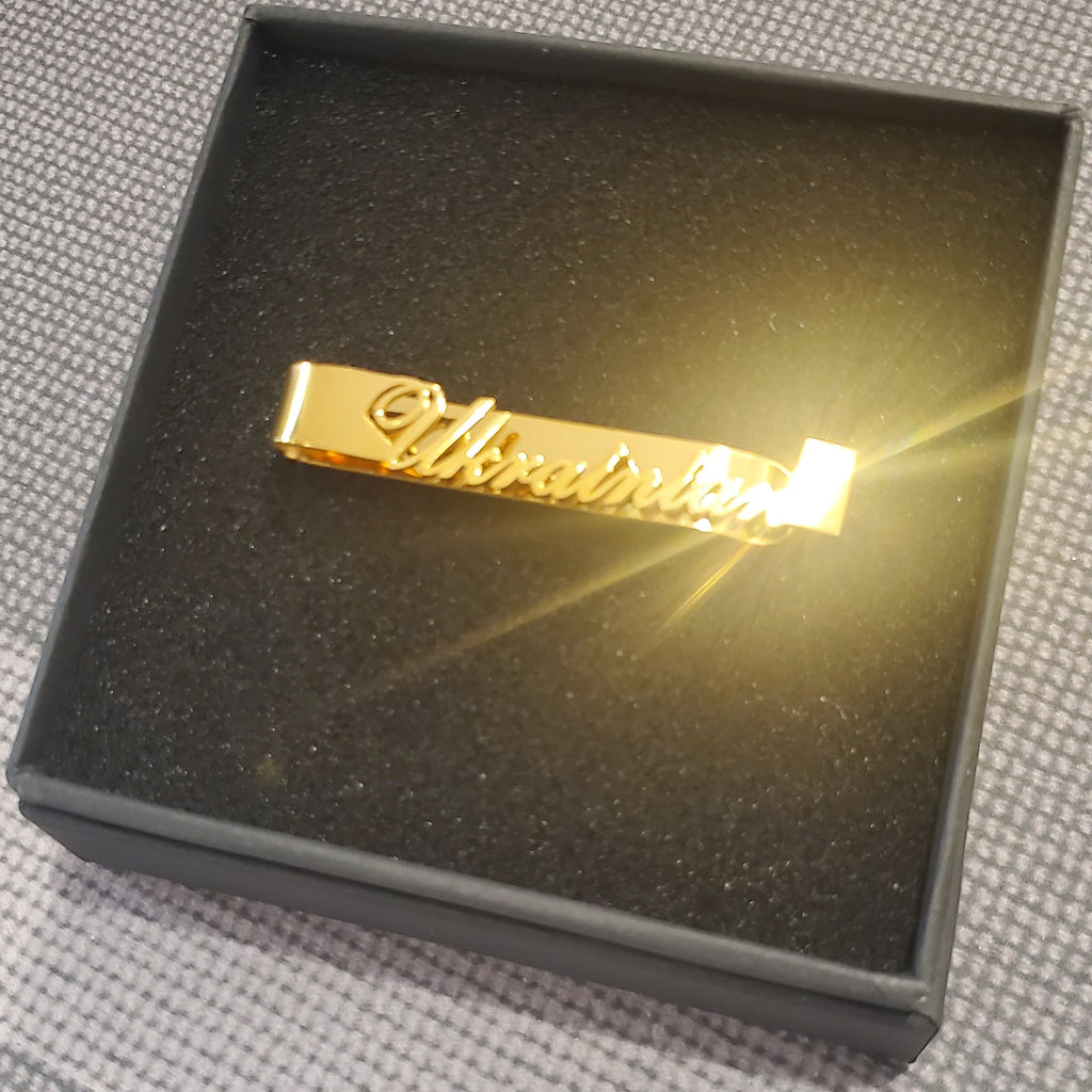 Tie clip holder