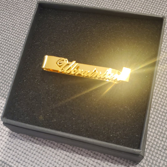 Tie clip holder