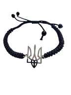 Bracelet with Trident (red/black/yellow&blue)