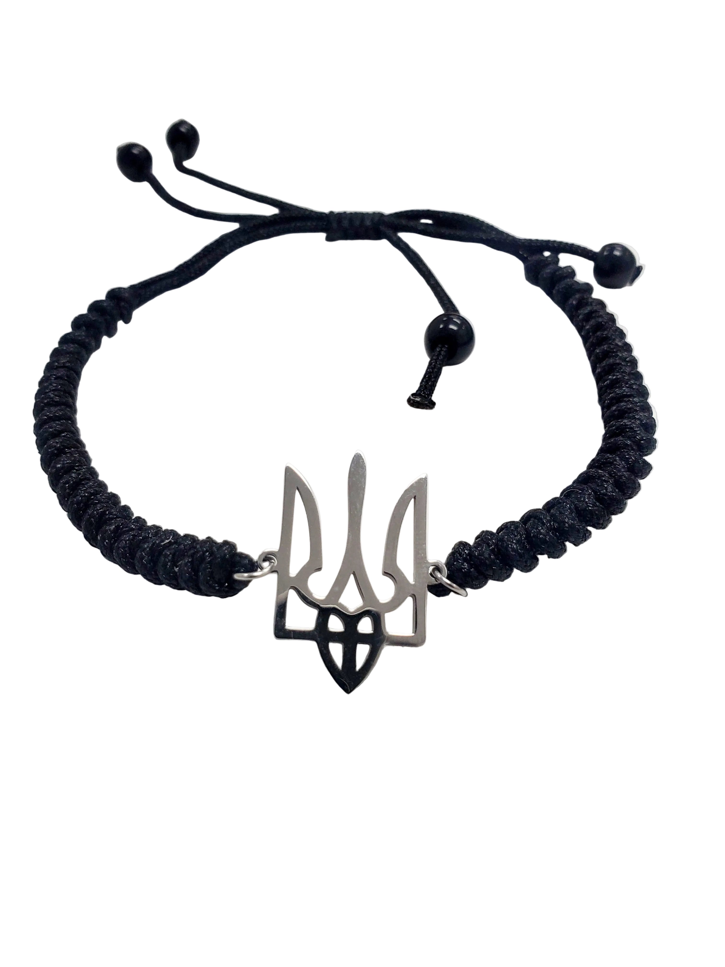 Bracelet with Trident (red/black/yellow&blue)