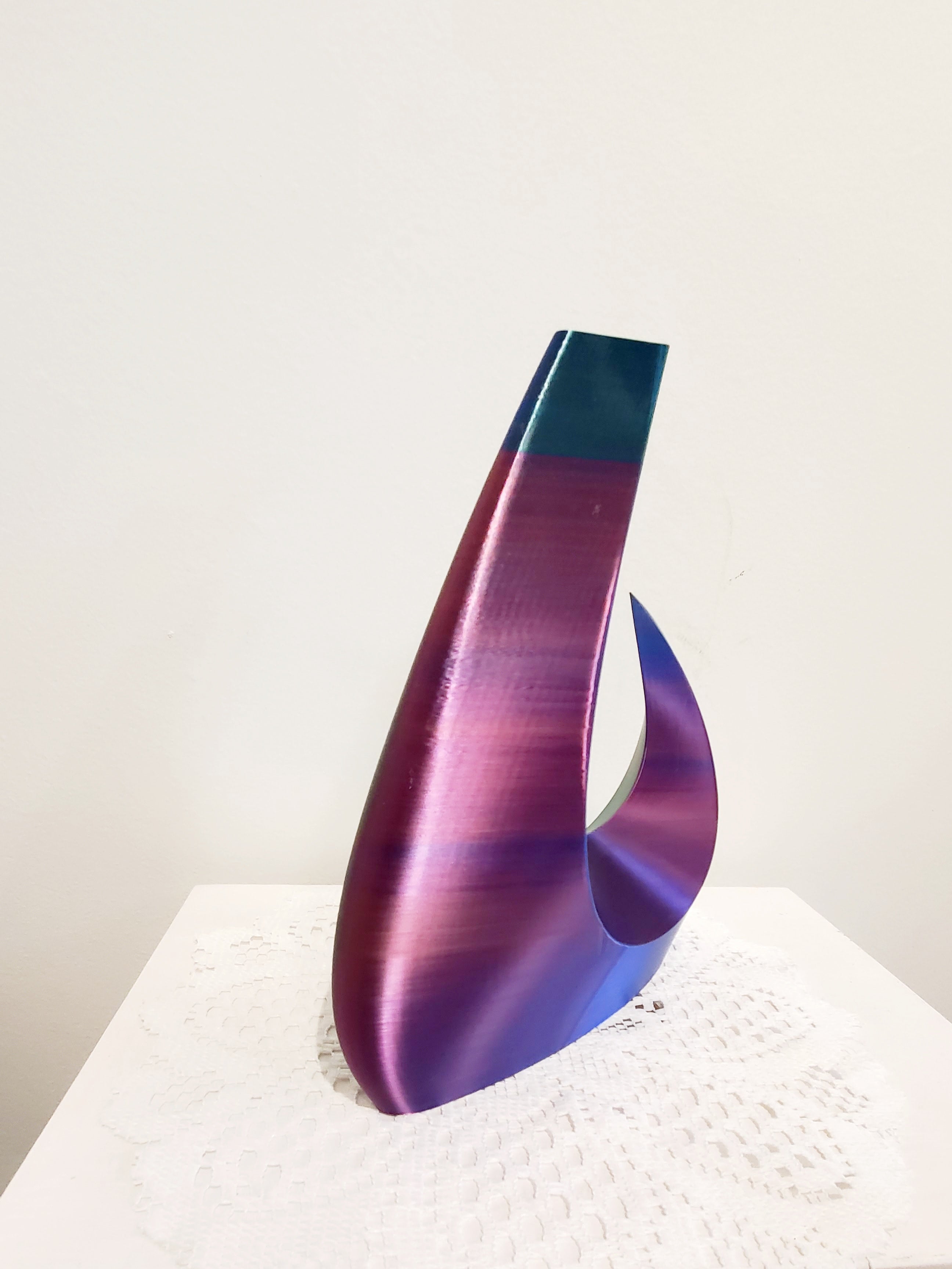 3D Printed Blue Vase Loft