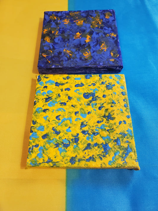 Picture (yellow/blue)