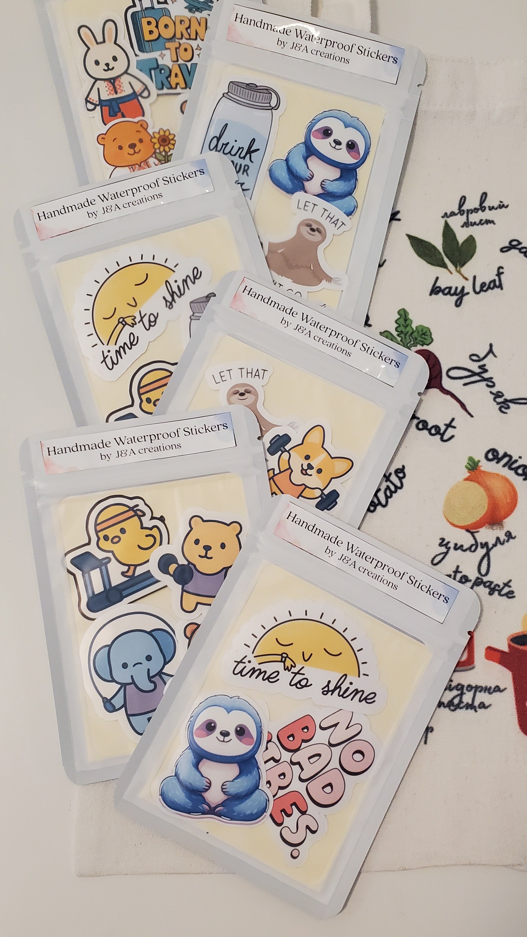 Set of Stickers Mix