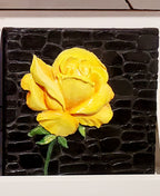 Relief painting Rose/Lotus