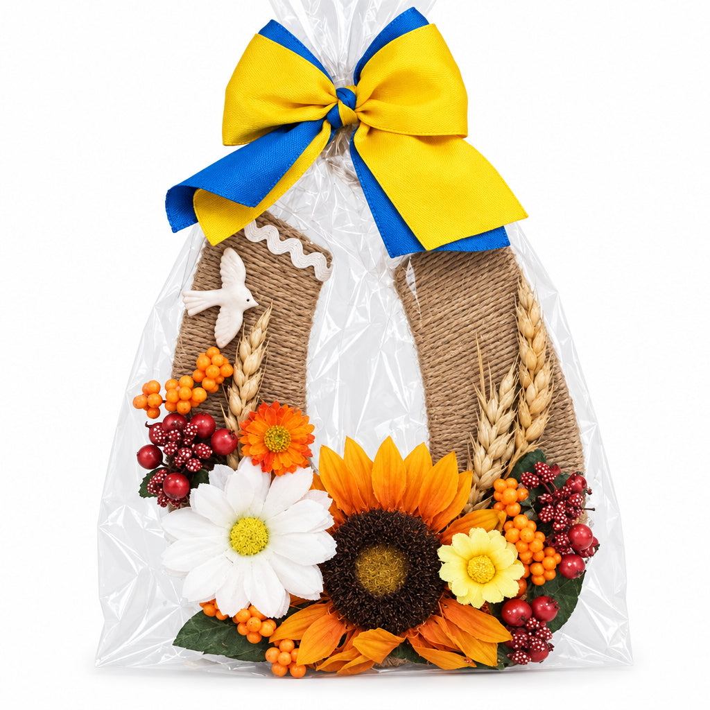 Handmade Wreath horseshoe UA