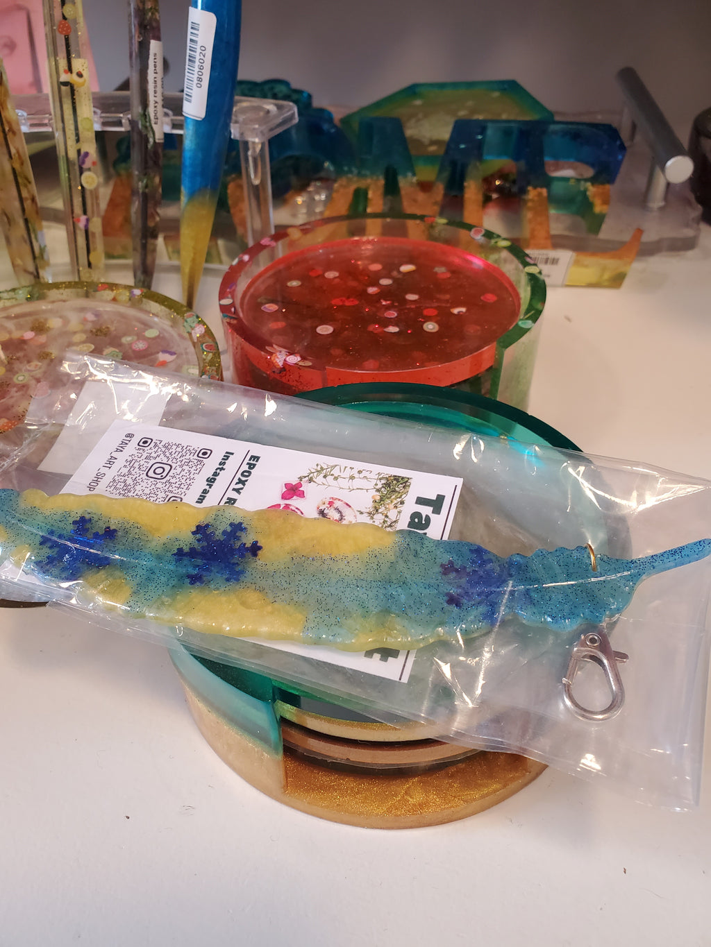 Epoxy resin Keychain mix