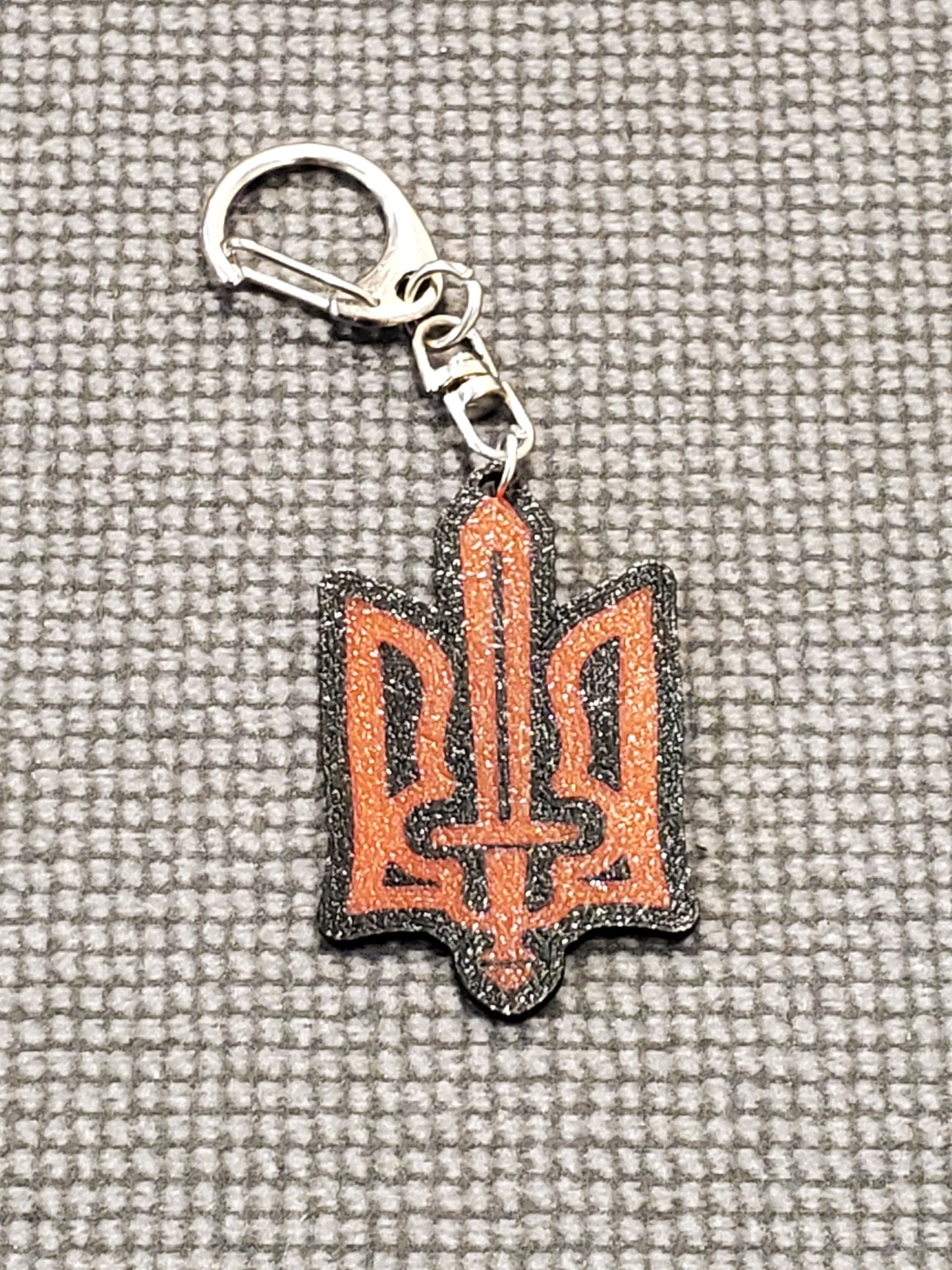3D Print Keychain Trident