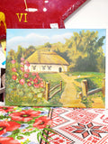 Picture Ukrainian village 11*13.5”