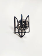Pin Trident (silver/golden)