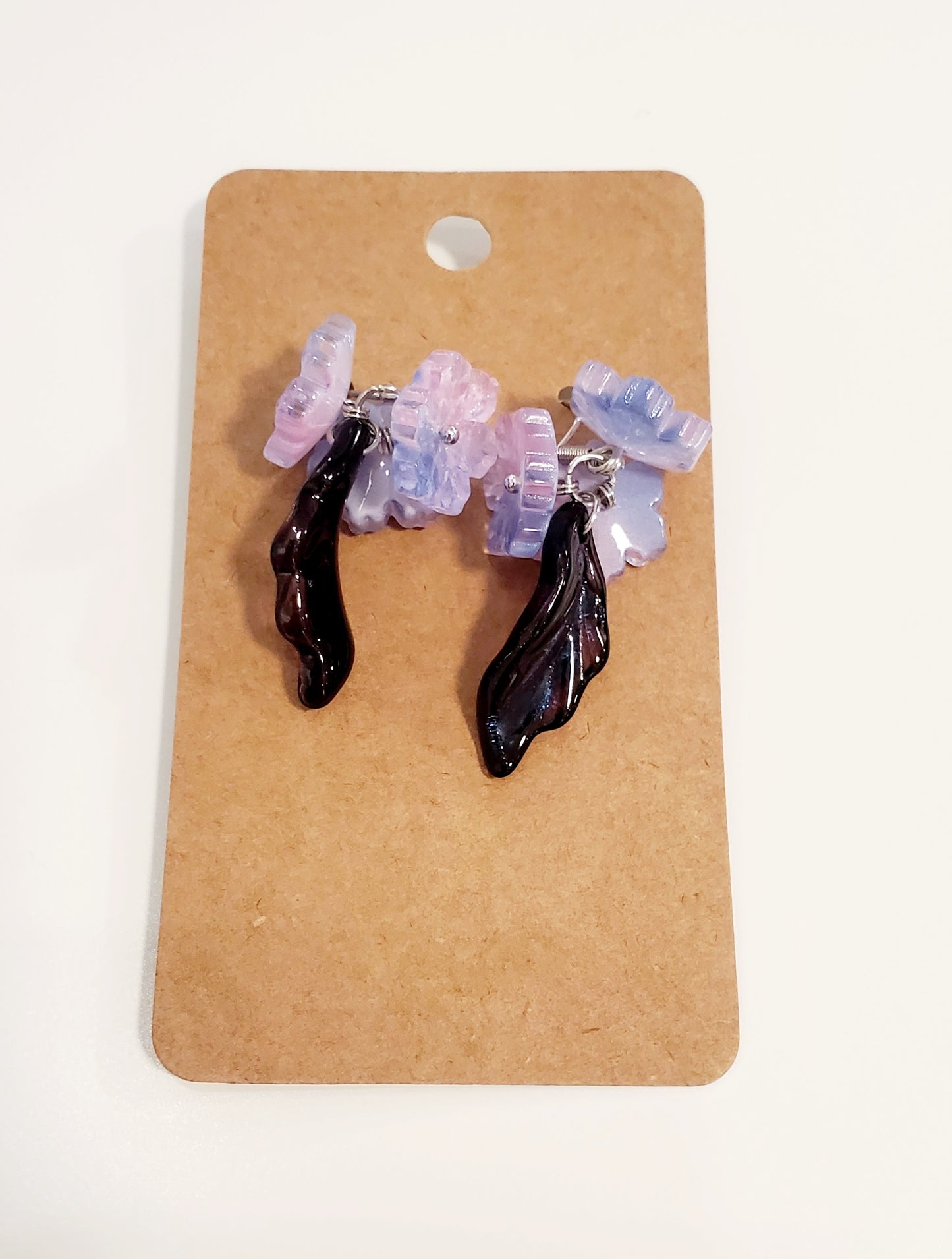 Glass earrings T2