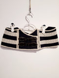 Corset (black with beige)