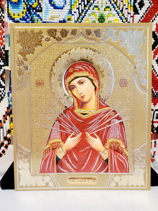 Christian Icon paper large size 15x18 cm