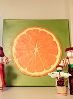 Relief painting Lemon/Apple/Orange