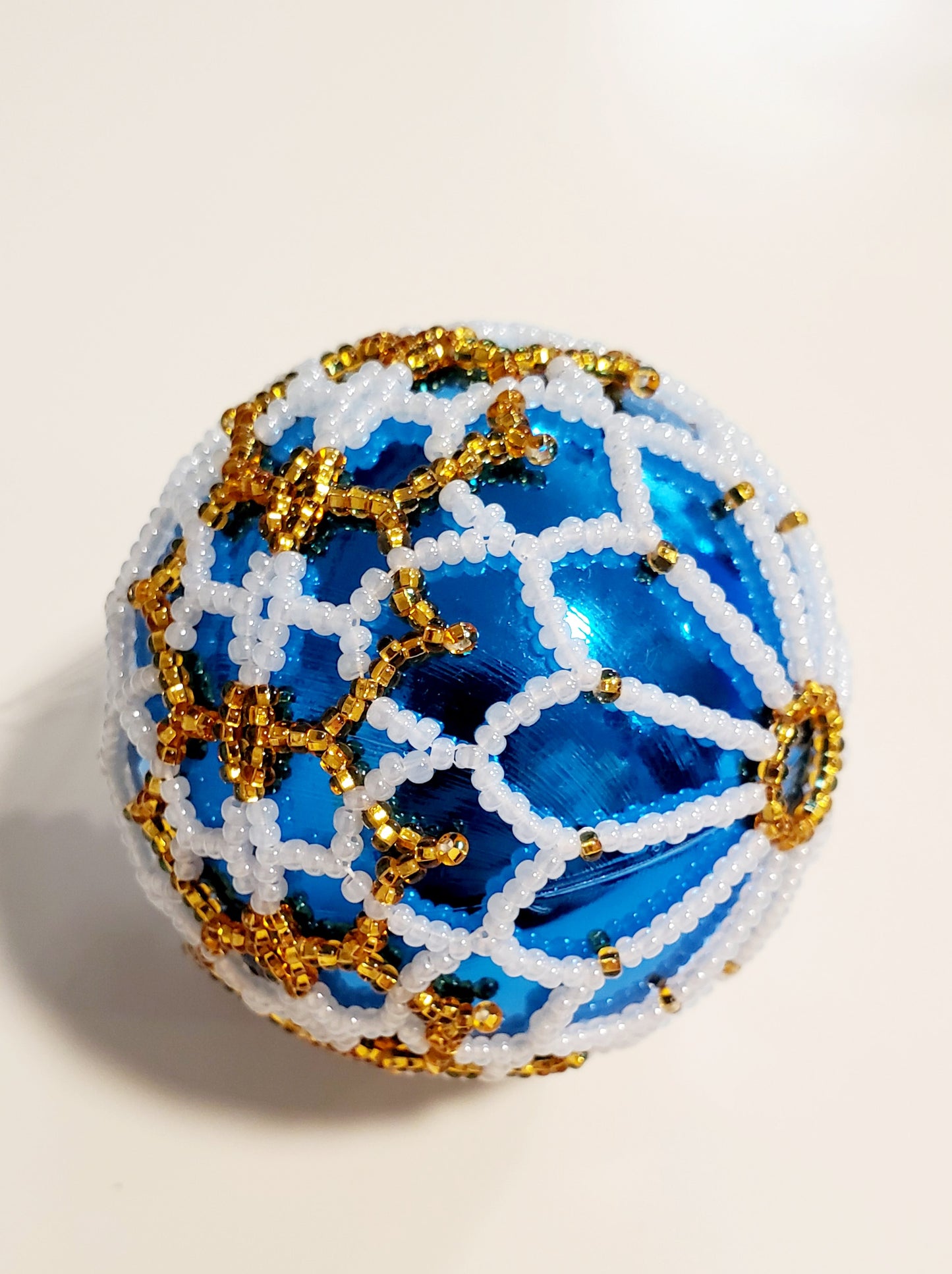 Beaded Christmas Ball (Medium size)