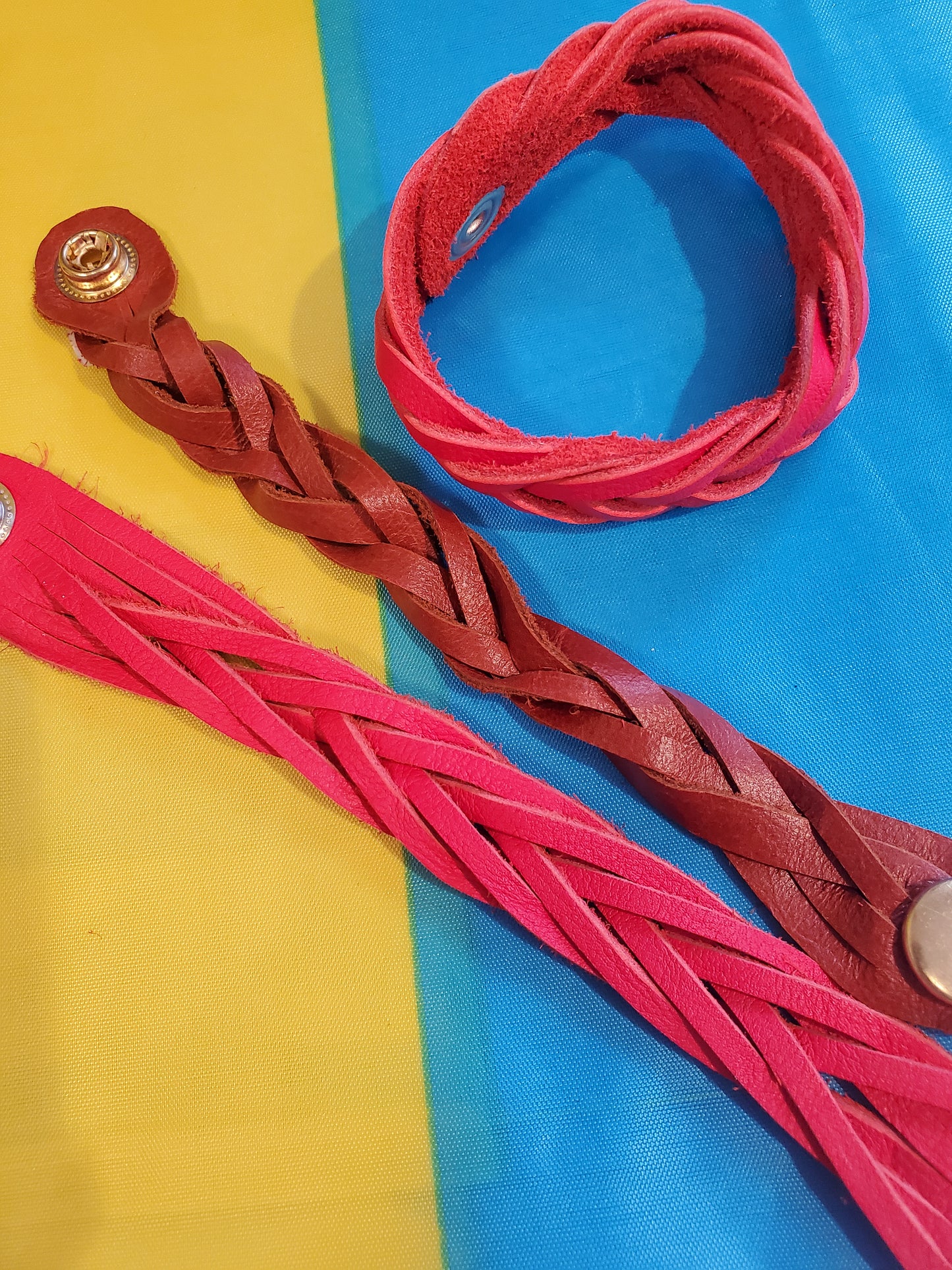 Bracelet red/brown