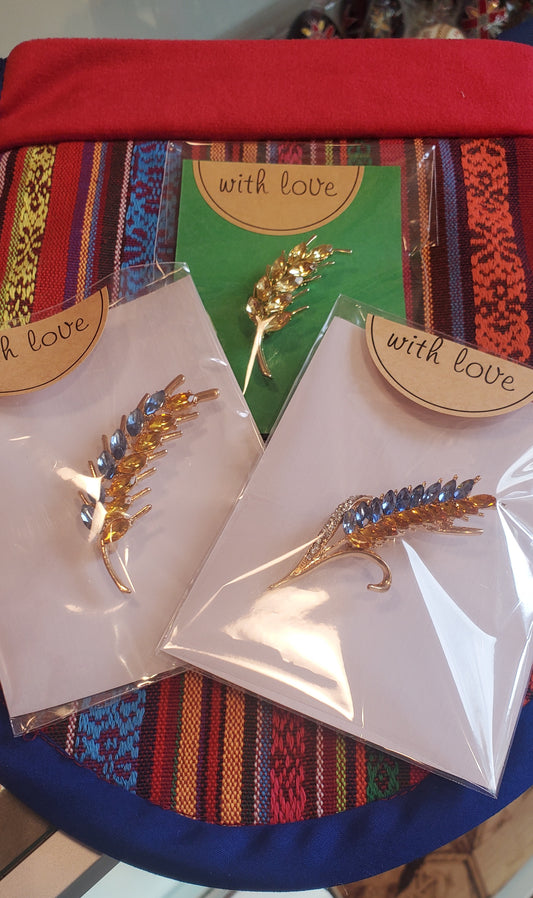 Brooch "1 Spikelet"