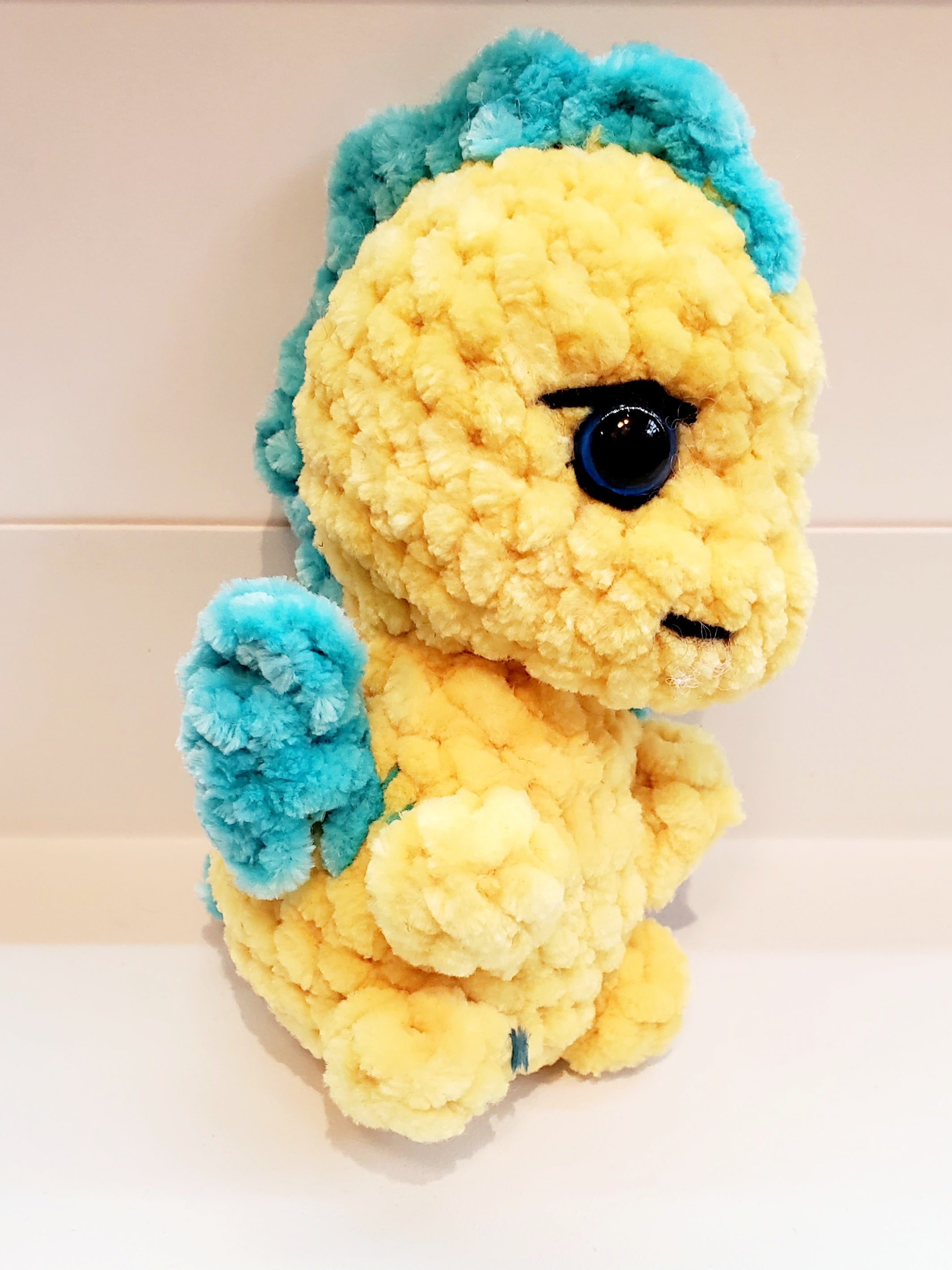 Knitted Dragon Toy