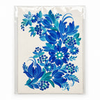 Handmade Greeting Card "Petrykivka" Mix