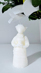 Easter Soy Candle "Motanka"