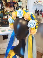 Head wreath #127, 124