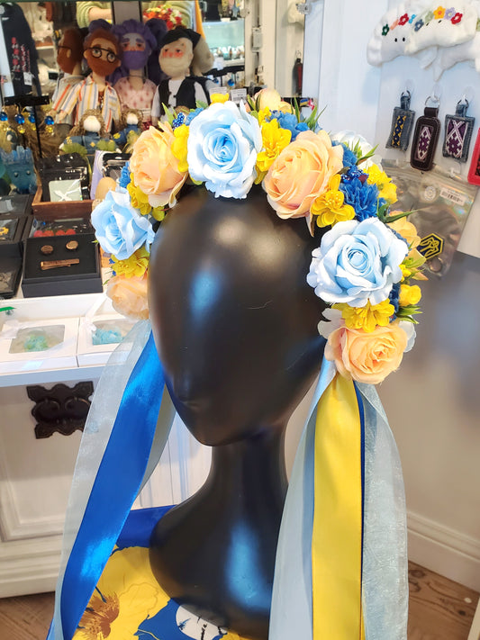 Head wreath #127, 124