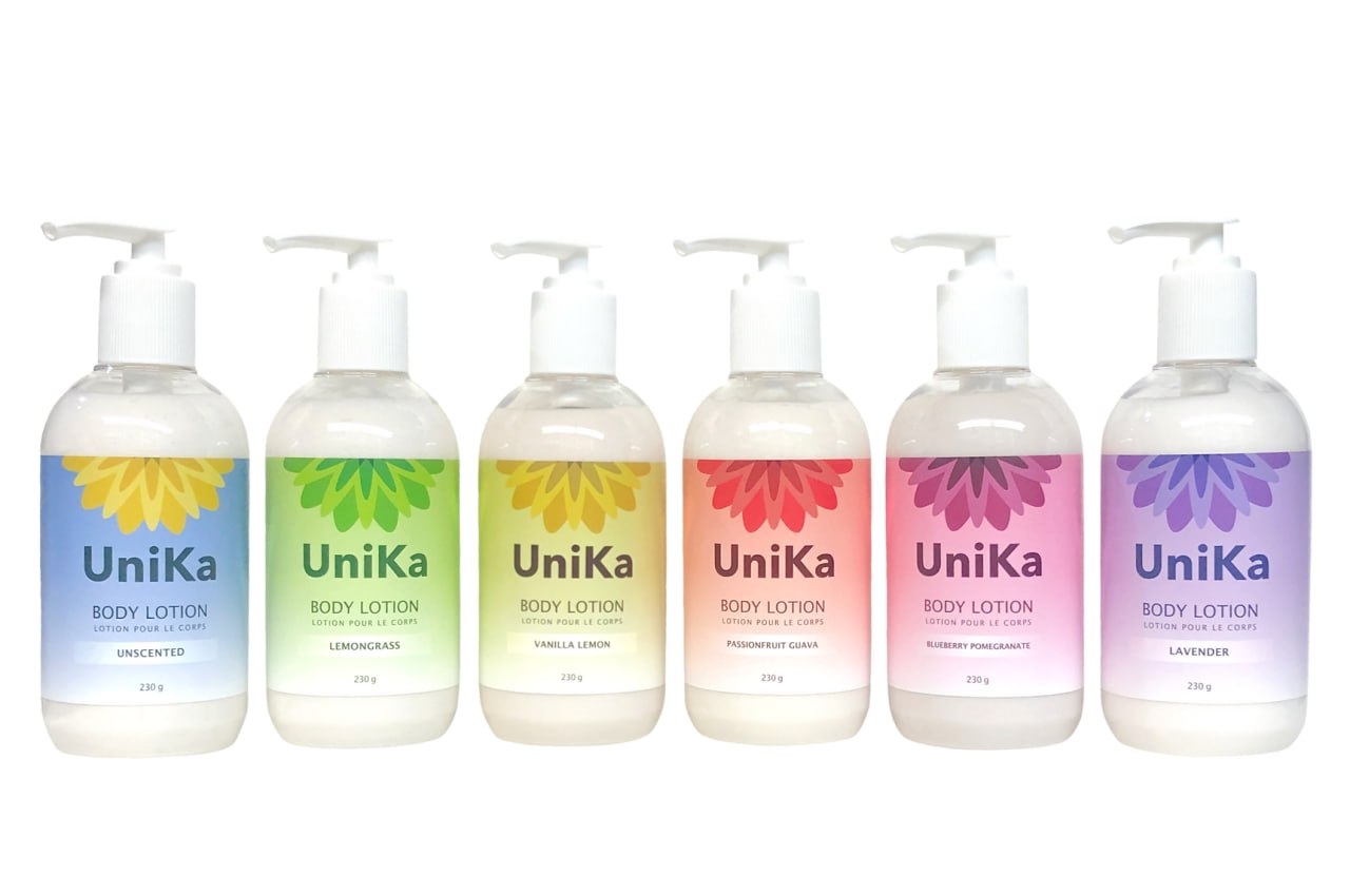 Body Lotion "UniKa" (Lavender/Lemongrass/Vanilla Lemon)