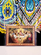 Christian Icon laminated paper small size 6x8.5 cm